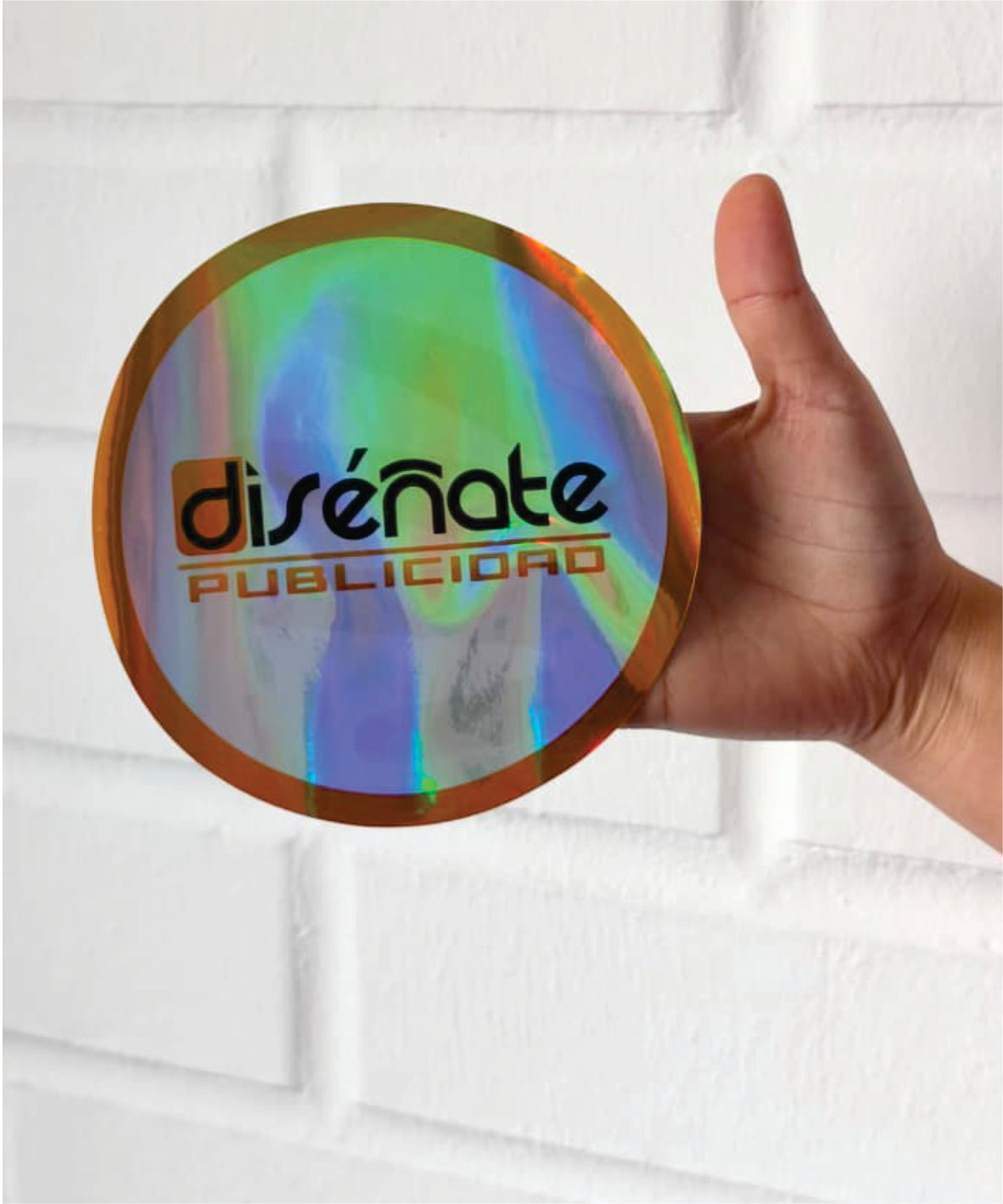 STICKER  HOLOGRAFICO