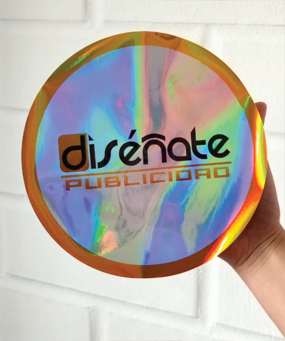 STICKER  HOLOGRAFICO