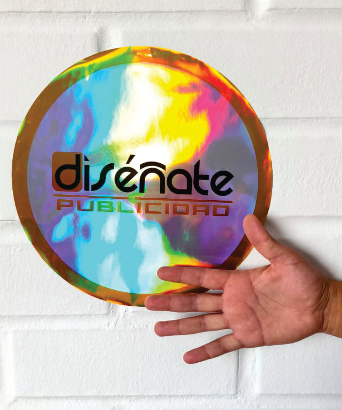 STICKER  HOLOGRAFICO
