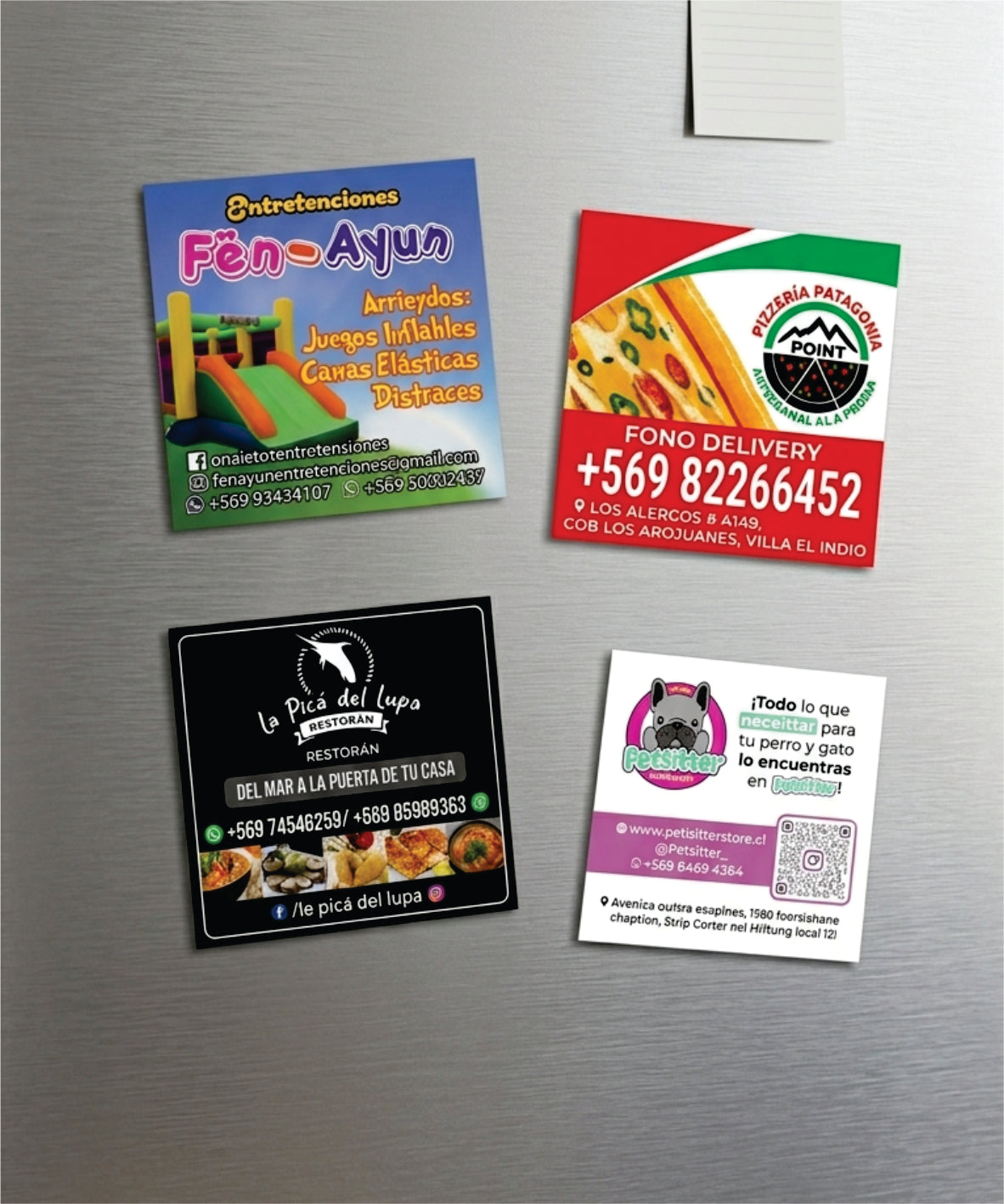 IMANTADOS REFRIGERADOR